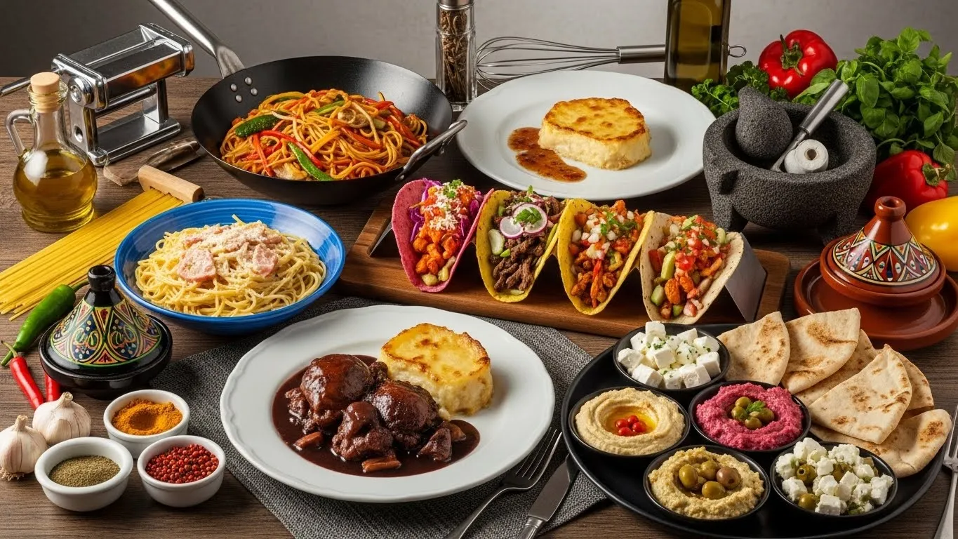 International Cuisine and World Recipes